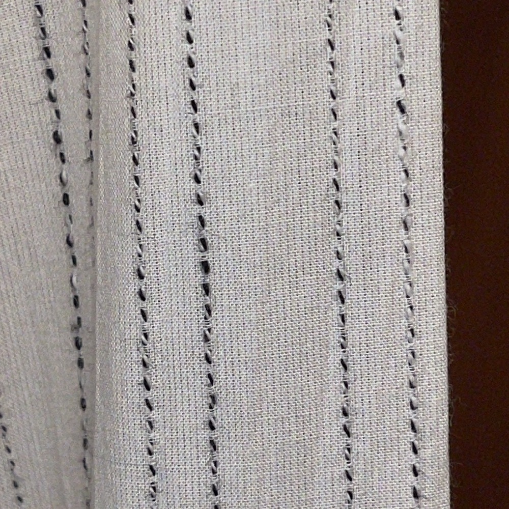 J. Crew Peasant Tulip Cuff Tie Waist Button down Blouse Sz. L - Picture 10 of 16